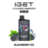 Blackberry Ice IGET Bar Pro 10000 Puffs