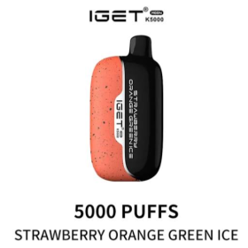 Strawberry Orange Green Ice – IGET Moon 5000 Puffs