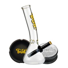 Bud Bent Beaker Bong Bundle