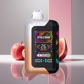 SMOK Spaceman SP40000 40000 Puffs Nikotinfri Disposable Vape Saftig Fersken Vannmelon 20ml 1000mAh Skjerm Dynamisk Lys - Online Store